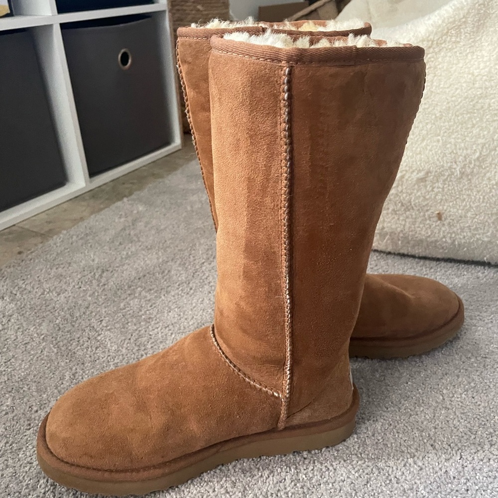 Size 7 Chestnut Uggs Tall